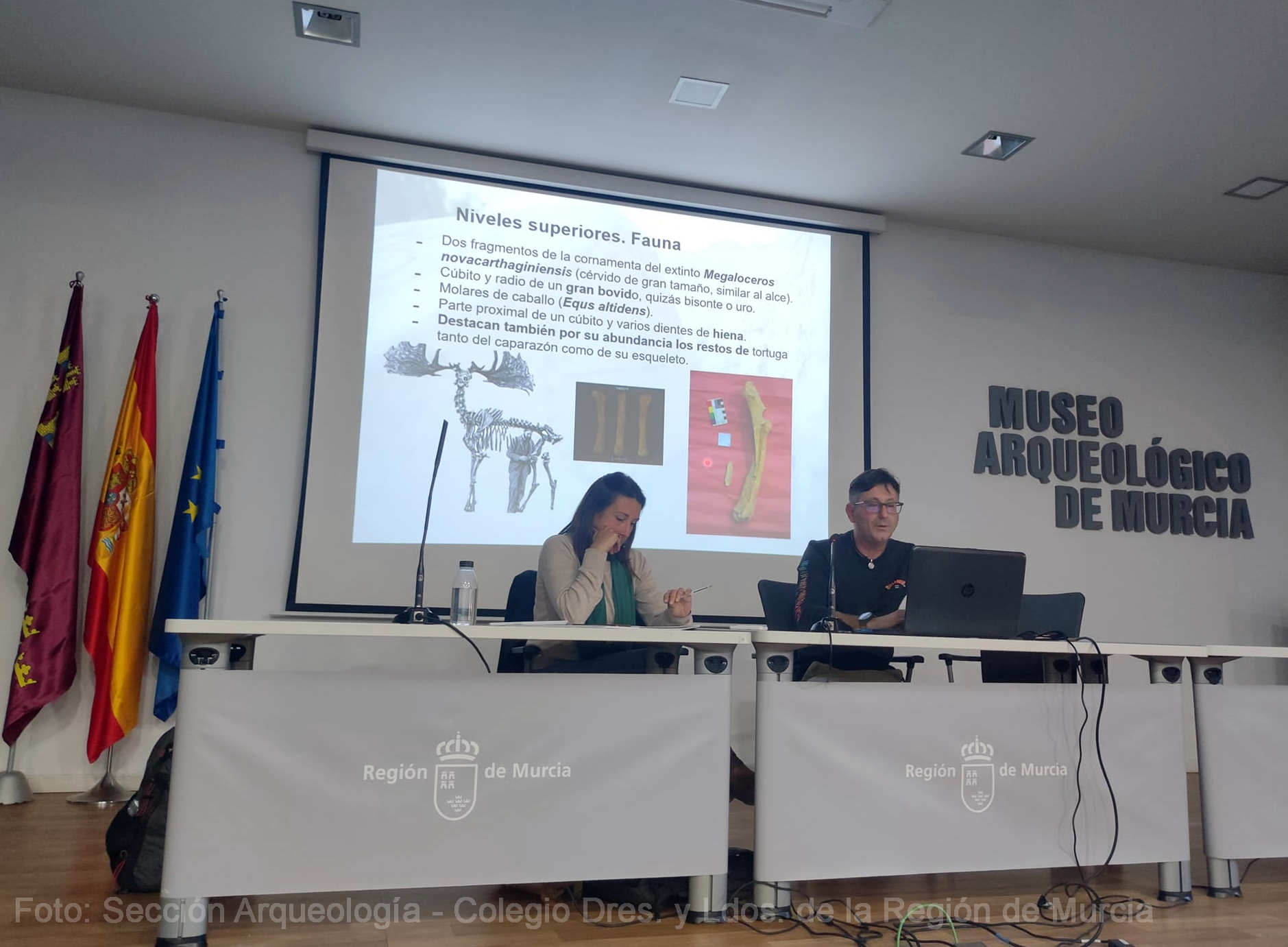 Cueva Negra y Sima de las Palomas en el Primer Congreso de Arqueología de la Región de Murcia organizado por el CDL